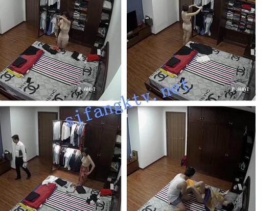 家庭摄像头老夫少妻看起来还挺和谐