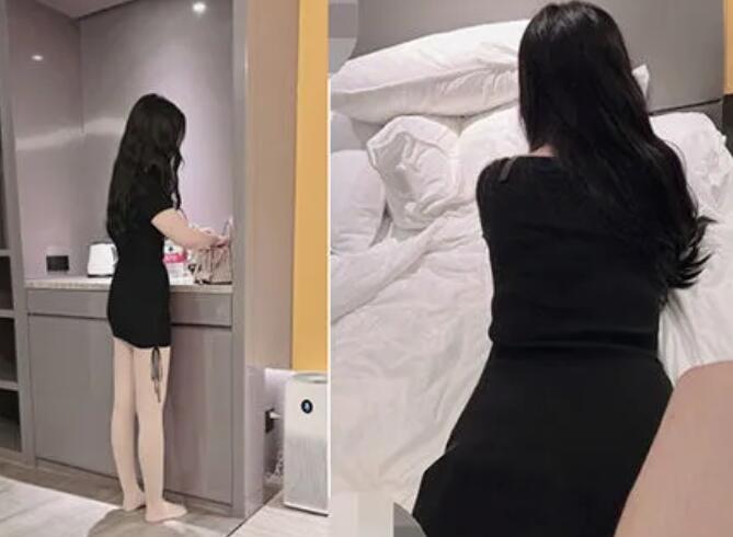 姐姐被驯服后，每天想要，她穿的裙子好仙女，做饭背影好美！齐逼短裙丝袜美腿诱惑，色弟弟要精尽人亡