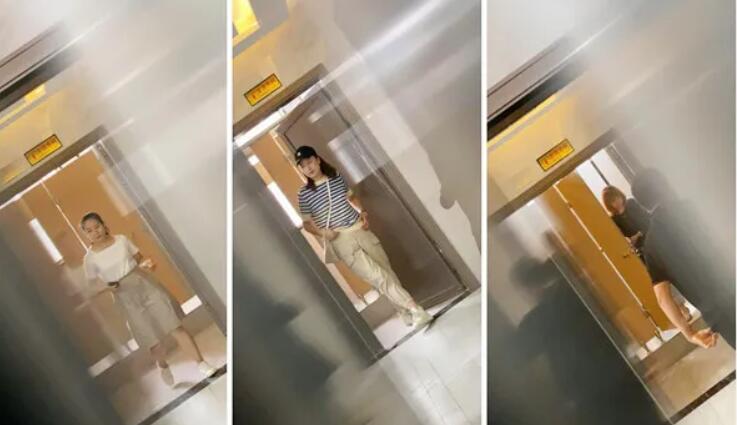 -某办公楼手持拍摄❤️极为大胆很多极限特写镜头,真是拿命在拍