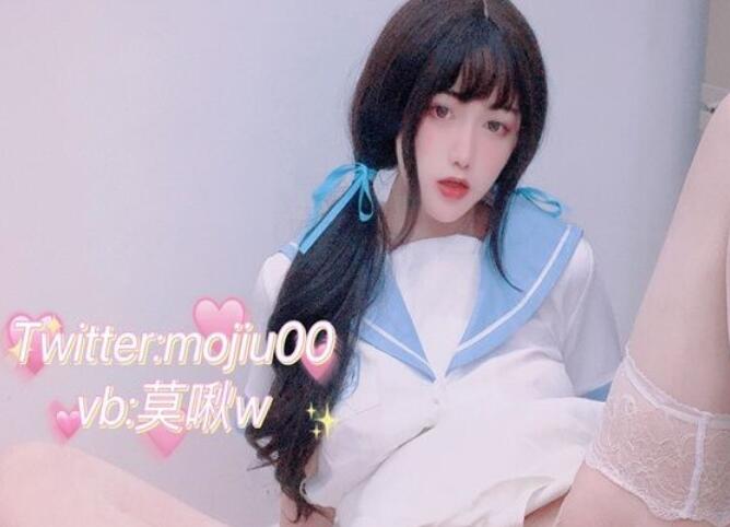 【网红❤️推特少女】极品青春靓丽露脸反差美少女 ▌小青茗▌诱惑白丝JK