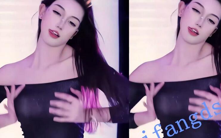 防【乐嗨】蛋挞 透视包臀裙 M腿 漏内