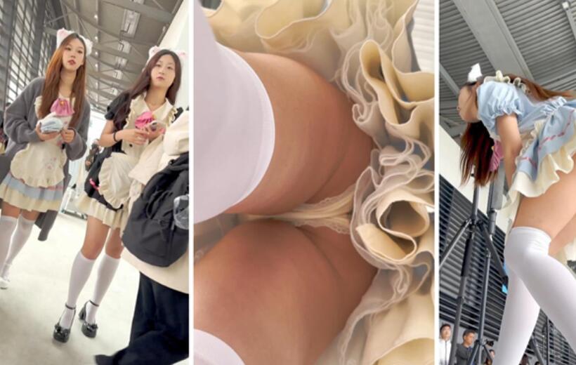 ❤️精品推荐❤️街拍抄底大神『KFC』202509合集9V 全是青春靓妹 好看的小姐姐